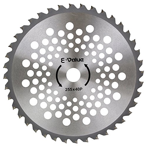 イーバリュー(E-Value) 刈払作業用 軽量タイプチップソー 草刈り用 255mm 25cc以上...
