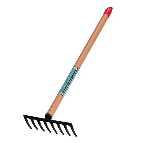 キンボシ(Kinboshi) ゴールデンスター(Kinboshi)芝生のサッチ取り(小)8本爪600mmアルミ柄付4010 送料無料