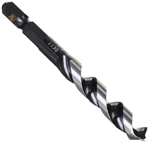 単品-/8.5mm/8.5mm・Size:8.5mm・パッケージ個数:1・仕様:6.35mm六角軸・対応機種:電気ドリル、充電インパクトドライバー、ボール盤・原産国:日本製・軸:普通鋼・刃:普通鋼商品紹介 刃カケに強くバリの少ない美しい仕上がり 【用途】 木材・竹・プラスチックの穴あけ、リフォーム・工作用ドリル 【特徴】 ・尖塔刃先により位置決めしやすい ・バリが少なく綺麗な穴あけが可能 ・押さえた分だけ穴あけができるため止め穴加工もできる ・溝面積拡大により、軽量化と屑排出性の向上を実現 ・釘にあたっても刃がかけにくく、作業中の手間を省く 【注意事項】 ※鉄・ステンレス・コンクリート等は専用ドリルをご使用ください。 ※安全の為、高速回転:3000回転/分以上の電動工具では使用しないでください。 ※穴あけの深さは、木ネジ長さの70パーセント程度にしてください。 より ●穴あけ時、ビスや釘に当たっても刃先の損傷が少ない ●貫通穴あけ後のバリが出にくい ●軽い穴あけ