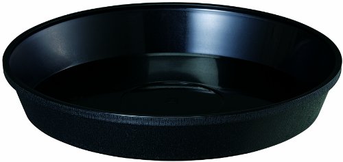 大和プラスチック 鉢皿サルーン 10号 φ300×H50 ブラック 送料無料