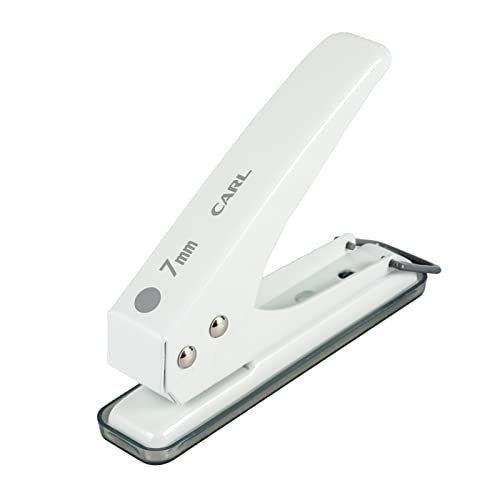 カール事務器(CARL) 穴あけパンチ 1穴 穴径7mm 15枚 ホワイト SD-170-W 送料無料