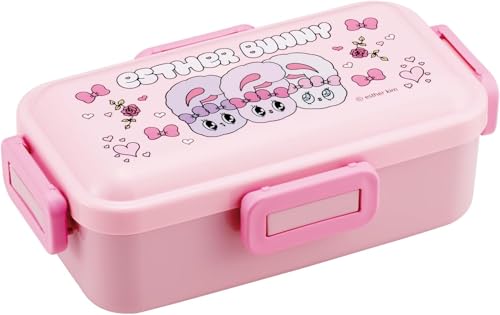 スケーター(Skater) 弁当箱 ふわっと盛れる ランチボックス 1段 530ml 食洗機対応 レンジ対応 日本製 エスターバニー P 送料無料