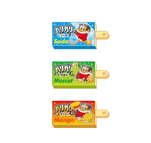 -/Pack of 1/-・Size:Pack of 1・(C)AKAGI×GARIPRO・「ガリガリ君入浴剤（ソーダ/マスカット/マンゴー）の香り」が登場！・ガリガリ君アイスにそっくりな入浴剤・マスコットは全部で4種類・シークレットあり商品紹介 「ガリガリ君入浴剤（ソーダ/マスカット/マンゴー）の香り」が登場！ ガリガリ君アイスにそっくりな入浴剤です。 入浴剤が溶けると、中から本物そっくりなガリガリ君アイスのミニチュアマスコットが1つ出てきます。 【セット内容】 バー付き入浴剤1個 ●入浴剤（浴用化粧料） かたち（1種類）：アイスキャンディ型 香り(3種類)：ソーダの香り/マスカットの香り/マンゴーの香り 色：青色/黄緑色/黄色 容量：75g ●マスコット 全部で4種類。 ・ソーダ ・マスカット ・マンゴー ・シークレット ※いずれかひとつが入っています。 ※マスコットの種類は選べません。 安全警告 なし