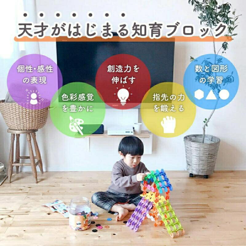 ジスター 天才のはじまり | 知育玩具 ブロック おもちゃ 知育 紐通し 2歳 3歳 4歳 5歳 6歳 7歳 8歳 男の子 女の子 モンテッソーリ プレゼント 子供 パズル 玩具 立体パズル フラワーブロック 遊び 保育 幼児