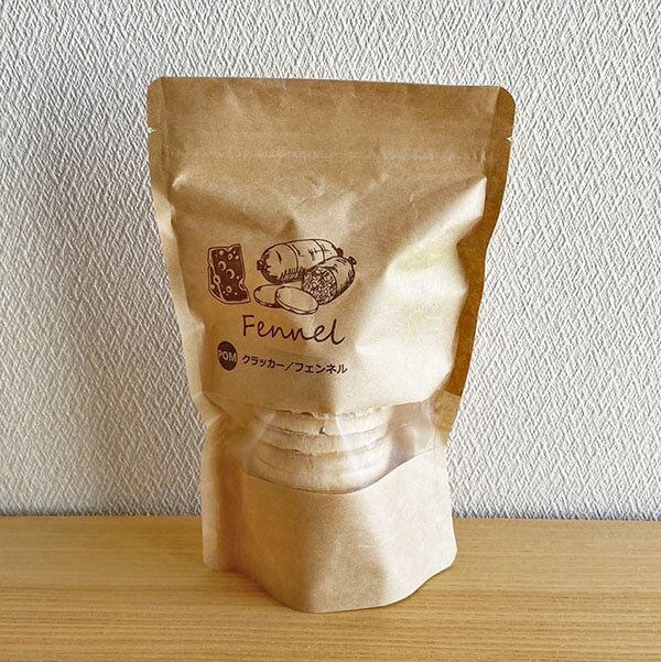 フェンネル POMクラッカー【ハーブ入り満月ポン】（小判15枚×2袋入）