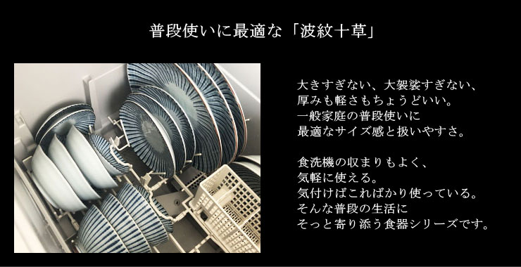 【波紋十草】煮物鉢 / 中鉢 大鉢 和食器 お...の紹介画像3