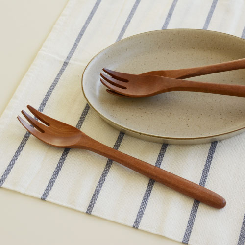 【サオ】 パスタ・ディナーフォーク 21cm ≪木製品≫ /　カトラリー かわいい おしゃれ ナチュラル 木の..