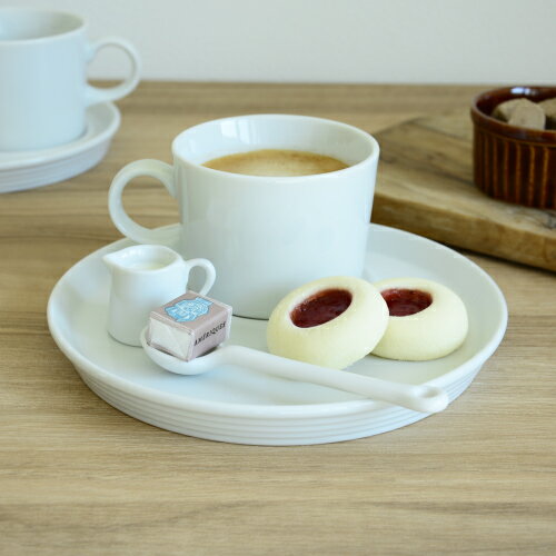 【Brunch ブランチ】プレートS 18cm (ソーサーのみ)　※カップ別売り　/　カップ&ソーサーにも モーニン..