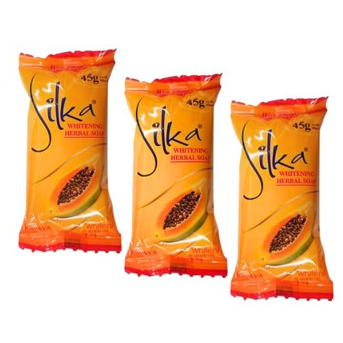 【3個セット】シルカ Silka パパイヤソープ 45g × 3個 / Papaya Soapのサムネイル