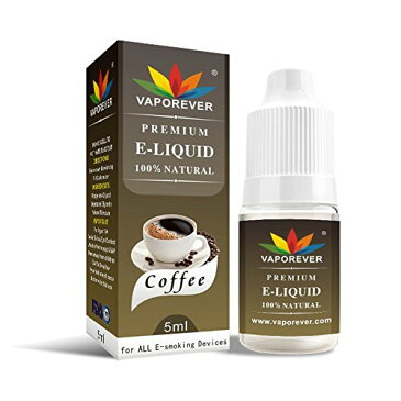 [2本セット] Coffee（コーヒー） 5ml VAPOREVER（ヴェポレバー）海外産 電子タバコ ベイプ ヴェイプ VAPE リキッド 送料無料 E-liquid 低価格 高品質 ニコチン0mg 爆煙 おすすめ 人気