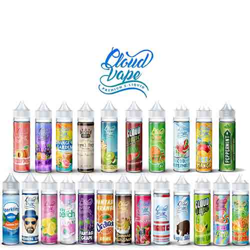 楽天Mango FarmsCloud Vape（クラウド ベイプ） 60ml 選べる全20種 フルーツ たばこ スイーツ Vaporever ヴェポレバー 海外産 電子タバコ ベイプ ヴェイプ VAPE リキッド 送料無料 E-liquid 低価格 高品質 ニコチン0mg 爆煙 おすすめ 人気