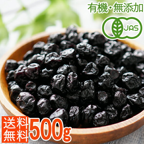 <250g×2袋セット>無添加・有機・砂糖不使用 オーガニックドライブルーベリー500g/(有機りんご果汁漬け)自然な甘みと酸味/アントシアニンたっぷりヘルシー...