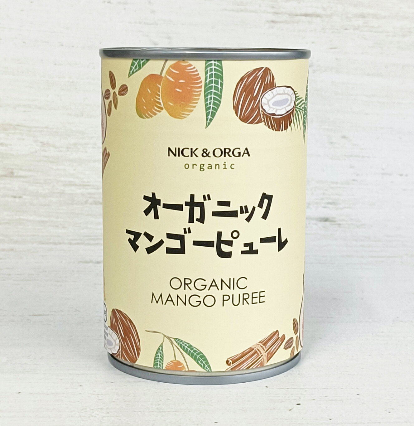 Rakuten - ＜有機JAS・無糖・無添加＞ オーガニックマンゴーピューレ 400g缶