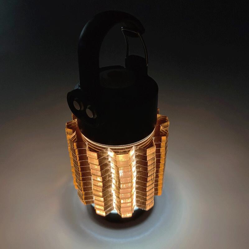 ML4専用 パロテ 装飾 アクリル ピニオン 茶 デコレーション クラシック レッドレンザー ML4 Ledlenser アウトドア 小型 キャンプ 簡易型 軽量 カフェ アウトドア キャンプ グランピング おしゃれ オシャレ かわいい ヴィンテージ シェード ランタンシェード ランプシェード