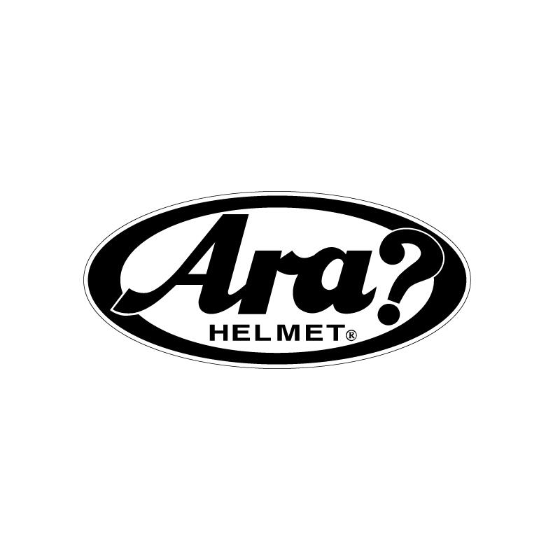 あら？ Arai？ Ara 11cm 1枚 バイク ヘルメット パロディ 面白ステッカー 防水 屋外 おもしろ だまし絵 面白 おもしろステッカー 二度見 個性的 ヘルメットカスタム ステッカーチューン デカール シール カスタム ワンポイント 防水