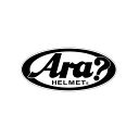 あら？ Arai？ Ara 11cm 1枚 バイク ヘルメット パロディ 面白ステッカー 防水 屋外 おもしろ だまし絵 面白 おもしろステッカー 二度見 個性的 ヘルメットカスタム ステッカーチューン デカール シール カスタム ワンポイント 防水