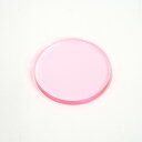 【10枚セット】【直径約3.2cm×厚み約3mm】【桃】 アクリル 円板 クラフト ハンドメイド 円形 丸 円盤 円板 円 板 材料 DIY パーツ ディスプレイ プレート フィギュアスタンド アクリル円板 アクリル円盤 アクリル丸 工作 工芸 ピアス キーホルダー ピンク