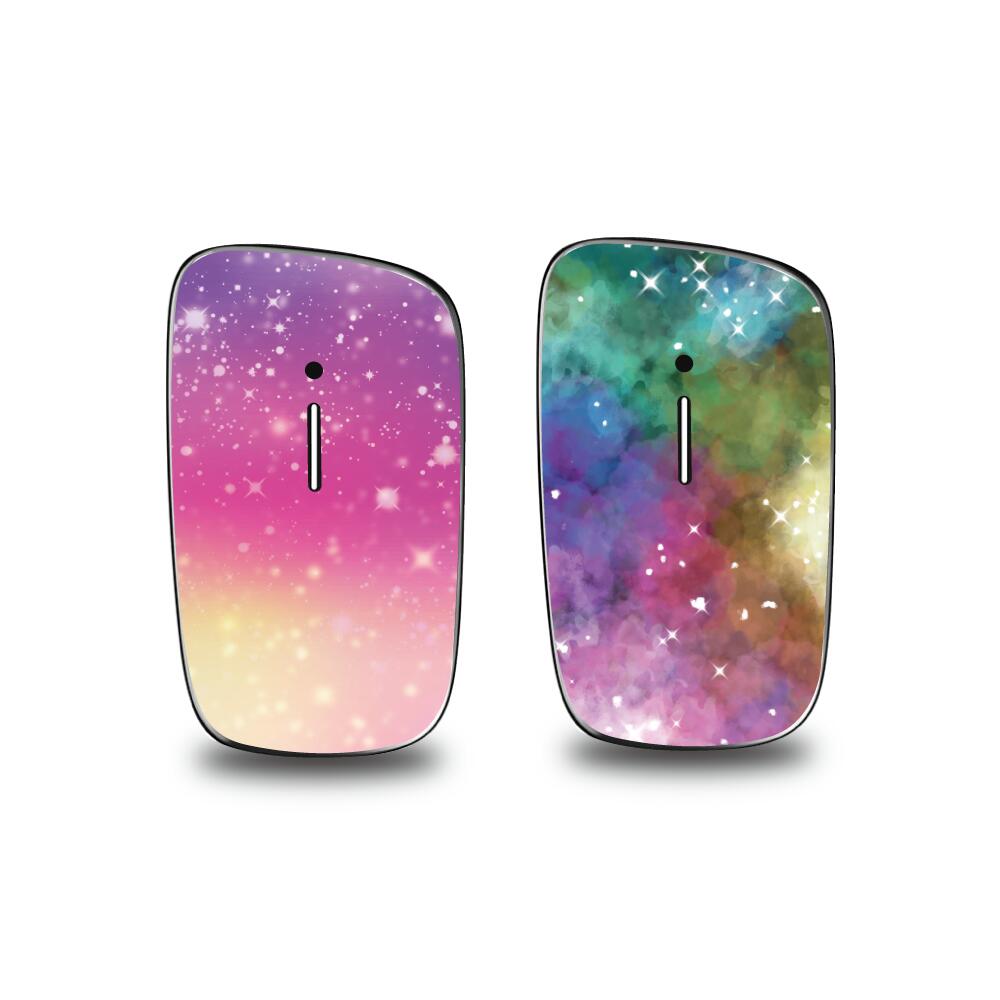 プルームキューブ カスタムスキン スキンシール カスタムステッカー 【オーロラグラデーション】 全面 Ploom cube 電子タバコ 加熱式 喫煙グッズ 煙草 着せ替え おしゃれ オリジナル デコレーション 自作 プルームテック 神秘的