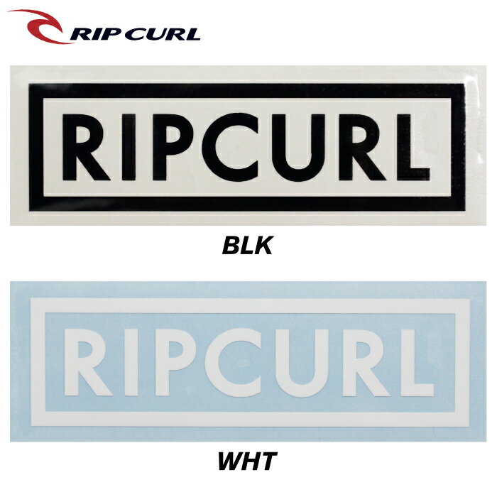 RIP CURL リップカール カッティングステッカー C01-007 シール メンズロゴ スケートボード サーフィン スノーボード