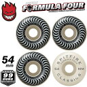 ȥܡɥ SPITFIRE ԥåȥե䡼 F4 FORMULA FOUR CLASSIC - 99DURO 99A 54mm SILVER եߥե 饷å С 41å ѡ ϡ   ܡ SK8