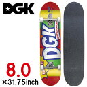 【抽選で最大5000PTゲット】スケートボード スケボー コンプリート DGK ディージーケー SUGAR RUSH シュガーラッシュ 8.0 初心者 はじめて...