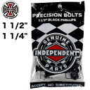【抽選で最大5000PTゲット】【日祝も発送】INDEPENDENT インディペンデント ビス PRECISION BOLTS ボルト スケートボード スケボー...