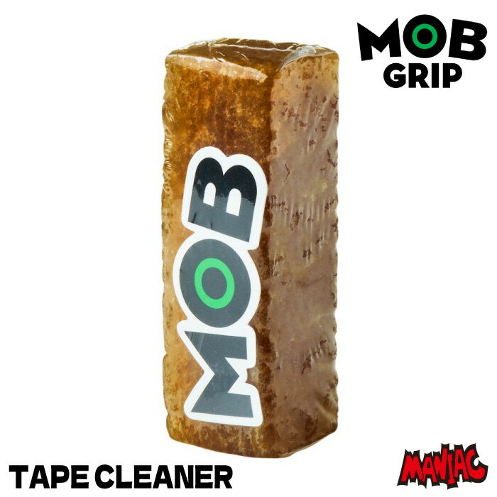 スケボー デッキテープ クリーナー MOB GRIP TAPE CLEANER モブグリップ テープクリーナー ダートリムーバー グリップクリーナー sk8 skateboard グリップテープ 消しゴム リムーバー 汚れ落とし スケートボード メンテナンス用品