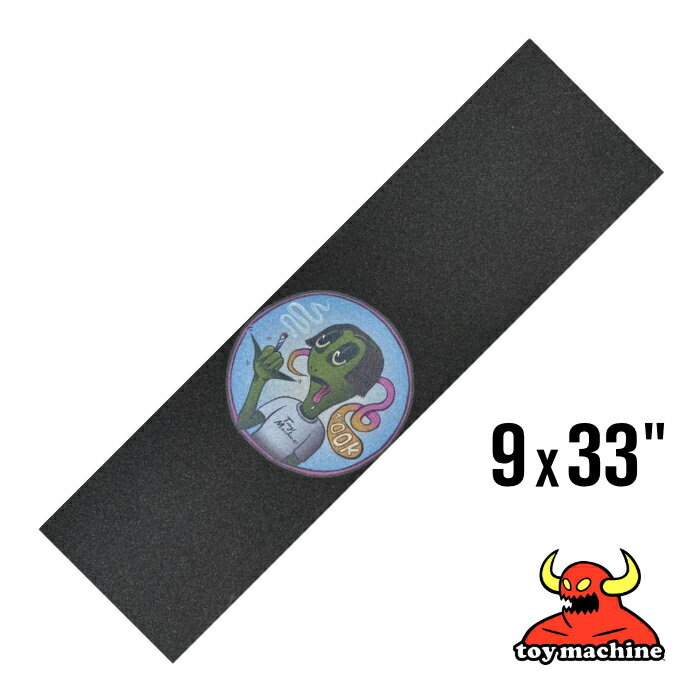 スケボー デッキテープ グリップテープ TOY MACHINE トイマシーン STONER TURTOLE BOY GRIPTAPE 9x33インチ スケートボード sk8 滑り止め