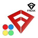 FREAK フリーク ステッカー シール ICON アイコンロゴ カッティングステッカー STICK ...