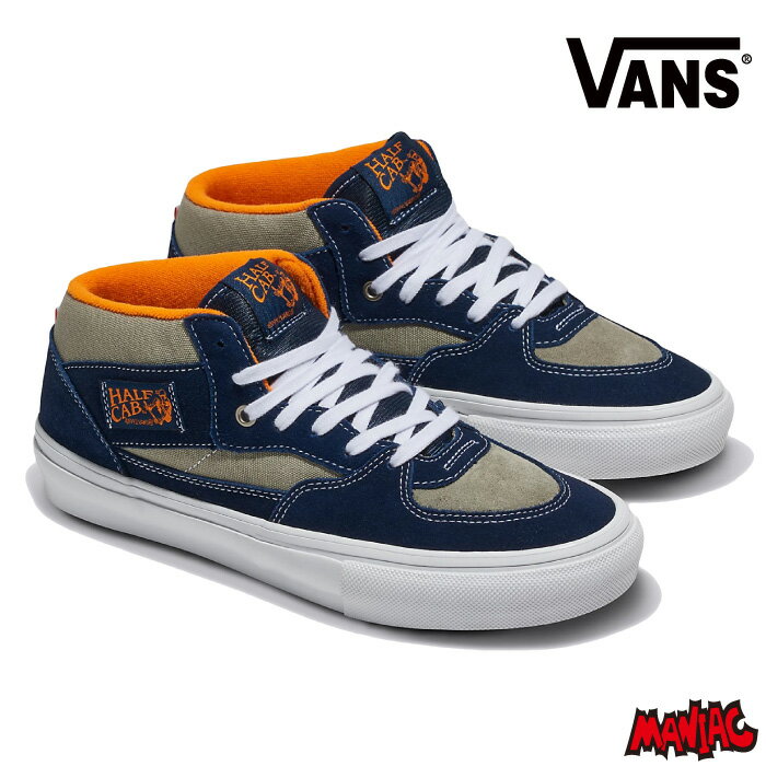 バンズ VANS バンズ ヴァンズ スニーカー (VN0A5FCDY04) SKATE HALF CAB スケート ハーフキャブ メンズスニーカー スケートシューズ ハイカット スケシュー 靴 男性用 スケーター スケート