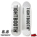 【抽選で最大5000PTゲット】スケボー デッキ スケートボード TIGHT BOOTH タイトブース CP LOGO CRUISER DECK 8.8 8.8...