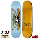 スケボー デッキ 単品 スケートボード アンタイ アンチヒーロー アンタイヒーロー ANTIHERO CLASSIC EAGLE 8.28 LT.BLUE SK8 SKATEBOARD 板 ストリート パーク トリック 大人用 8.28インチ NEWサイズ