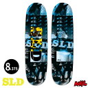 【抽選で最大5000PTゲット】スケボー デッキ スケートボード エスエルディー SLD SKATEBOARD EYES OF THE STREETS - FB...