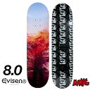 【抽選で最大5000PTゲット】スケボー デッキ スケートボード 8.0 EVISEN エヴィセン エビセン PORTRAIT (Artwork by DAID...