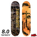 【抽選で最大5000PTゲット】【日祝も発送】スケボー デッキ スケートボード TIGHT BOOTH タイトブース 8.0インチ CHIP LOGO 8.0 ...