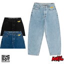 【エントリーでPT10】 【日祝も発送】HOMEBOY ホームボーイ デニムパンツ メンズ X-TRA MONSTER DENIM エクストラ モンスター デニムパンツ ワイドパンツ バギーパンツ ルーズフィット SKATEBOARD スケートボード スケボー スケーター