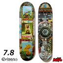 【日祝も発送】スケボー デッキ スケートボード 7.8 EVISEN エヴィセン エビセン FELINE MACHINE 7.8 SKATEBOARD 板 スト...