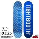 【日祝も発送】スケボー デッキ スケートボード TIGHT BOOTH タイトブース CP LOGO BLUE 7.3 8.25 8.25 7.3 SK8 SK...