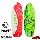 【日祝も発送】スケボー デッキ スケートボード 9.7インチ HUF x EVISEN SUSHI DECK 9.7inch ハフ エビセン エヴィセン SKA...