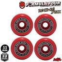 【日祝も発送】スケートボードウィール SPITFIRE スピットファイアー F4 FORMULA FOUR LOCK IN FULL RED - 99DURO ...