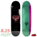 【日祝も発送】スケボー デッキ 単品 スケートボード JACUZZI UNLIMITED ジャグジー アンリミテッド DOLPHIN LOGO DECK 8.2...