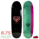 【日祝も発送】スケボー デッキ 単品 スケートボード JACUZZI UNLIMITED ジャグジー アンリミテッド DOLPHIN LOGO DECK 8.7...