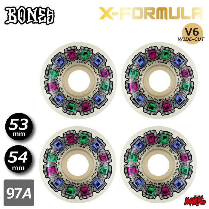 【日祝も発送】スケボー ボーンズ ウィール BONES WHEEL X-FORMULA DIAL O ...