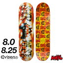 スケボー デッキ スケートボード 8.0 8.25 EVISEN エヴィセン エビセン SHOR WEST - THE SUNSET CAR (Artwork ...