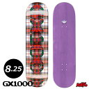 【日祝も発送】スケボー デッキ 単品 スケートボード GX1000 ジーエックス OG LOGO TARTAN WHITE 8.25 8.25インチ SK8 S...