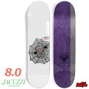 【日祝も発送】スケボー デッキ 単品 スケートボード JACUZZI UNLIMITED ジャグジー アンリミテッド JOHN DILO EVIL DECK 8...