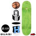 【日祝も発送】スケボー デッキ 単品 スケートボード QUASI クワジ クワージー HENRY LOCKED 8.125 8.125インチ SK8 SKATE...
