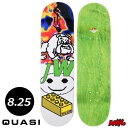 【日祝も発送】スケボー デッキ 単品 スケートボード QUASI クワジ クワージー WILSON HEATMISER 8.25 8.25インチ SK8 SKA...