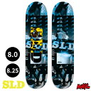 【抽選で最大5000PTゲット】スケボー デッキ スケートボード エスエルディー SLD SKATEBOARD EYES OF THE STREETS 8.0 ...