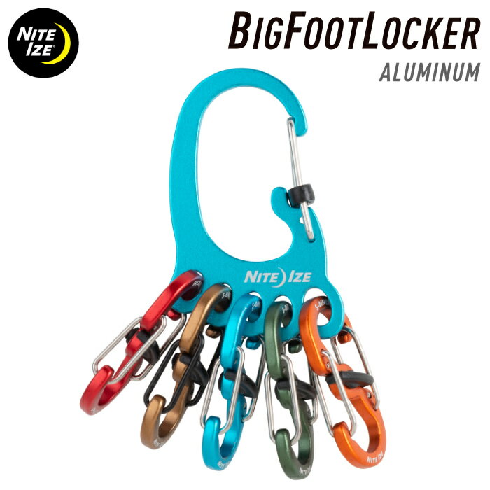 NITEIZE ナイトアイズ ビッグフットロッカー アルミニウム BIGFOOT LOCKER AL ...